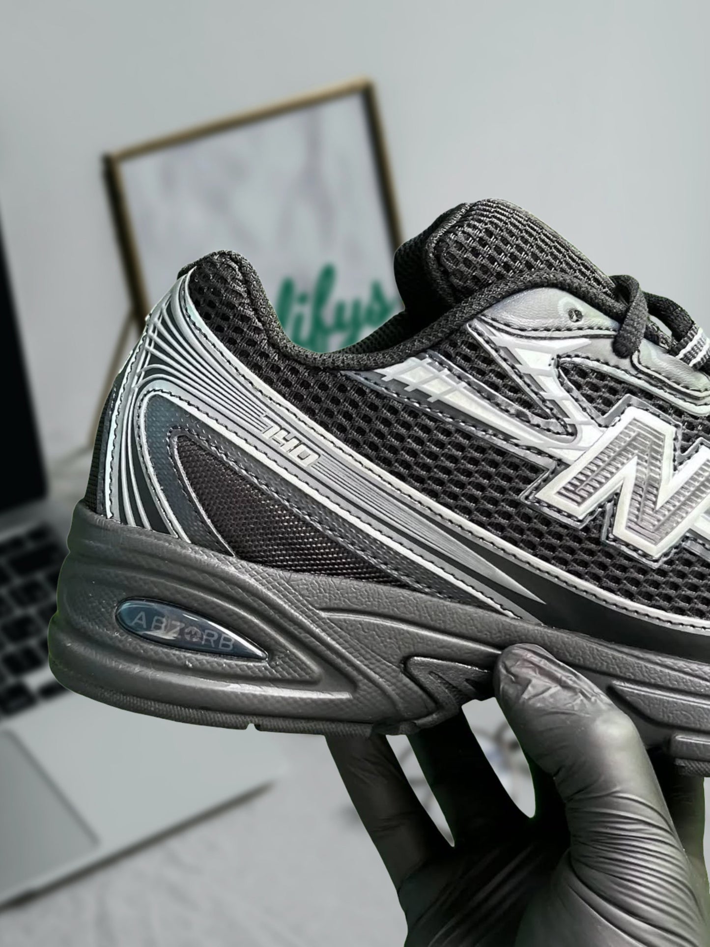 New Balance 740 “Black Grey Silver