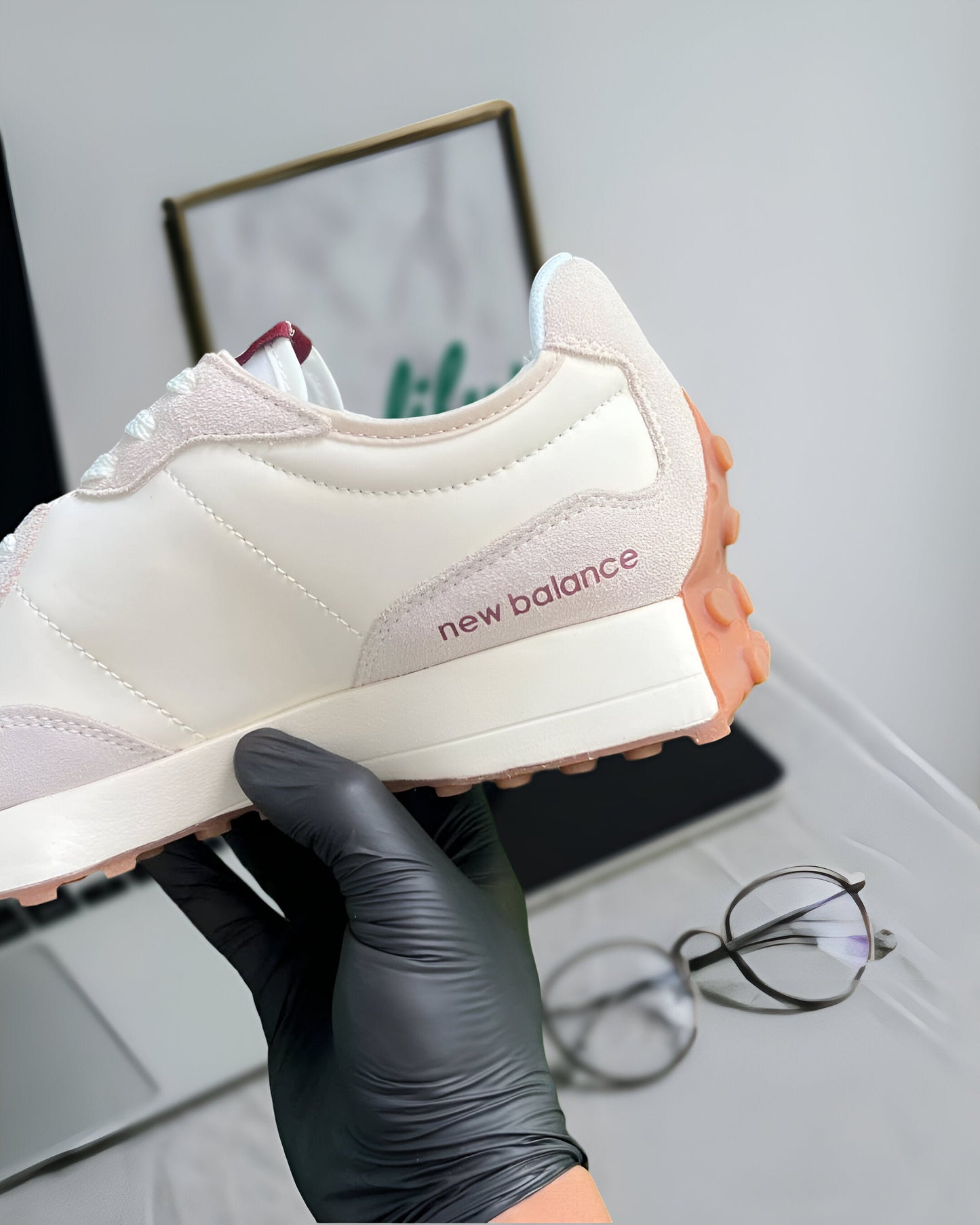 NEW BALANCE 327 MOONBEAM CLASSIC BURGUNDY