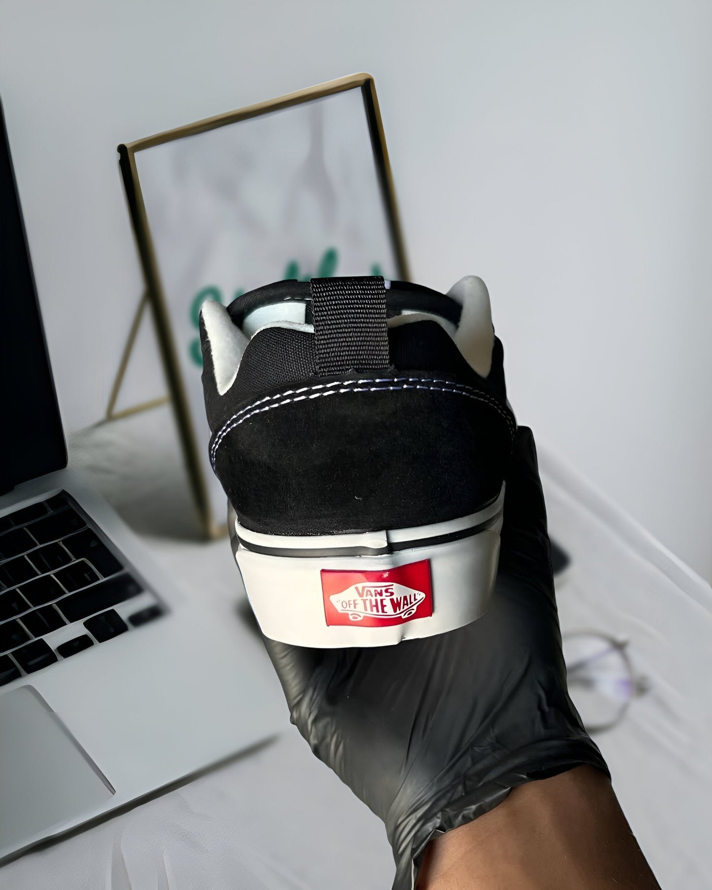 VANS KNU SKOOL BLACK WHITE