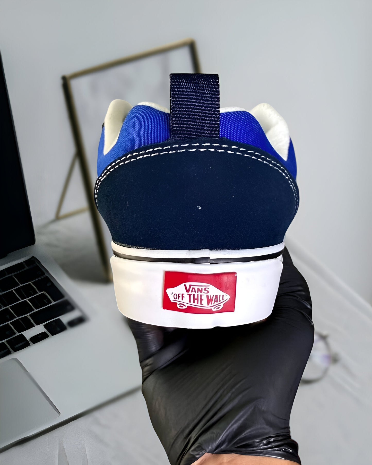 VANS KNU SKOOL NAVY WHITE