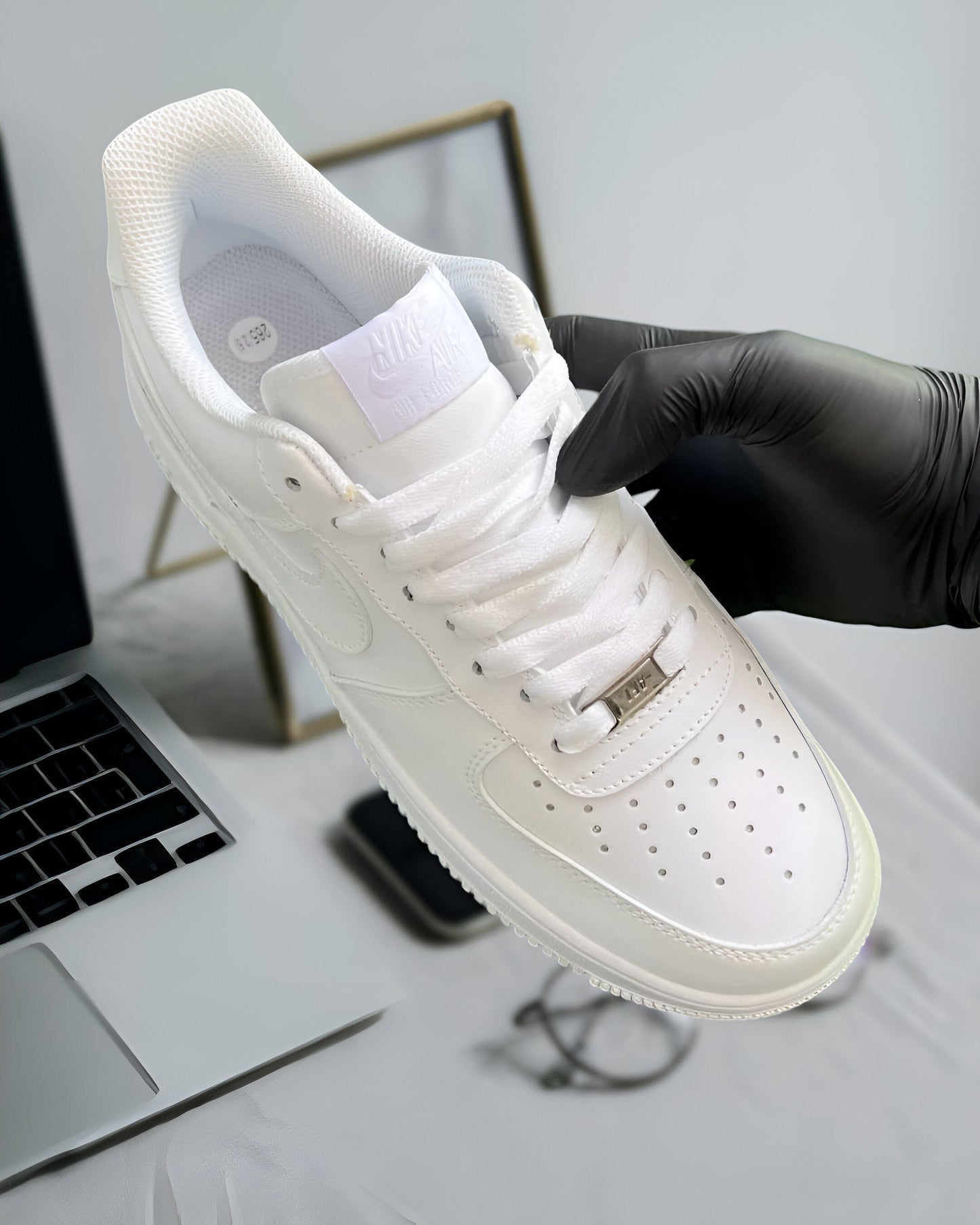 NIKE AIR FORCE 1 LOW '07 WHITE (TRAVIS SCOTT CACTUS JACK UTOPIA EDITION)