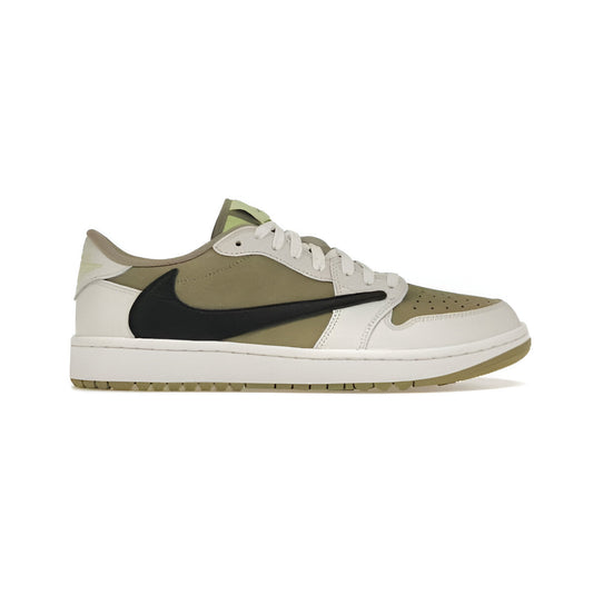 JORDAN 1 RETRO LOW GOLF TRAVIS SCOTT NEUTRAL OLIVE