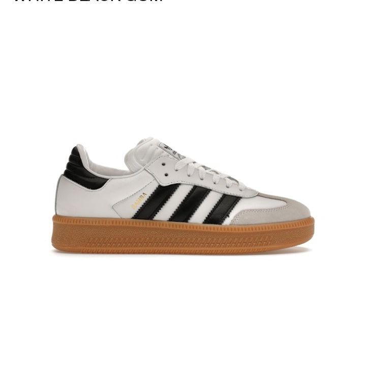 ADIDAS SAMBA XL GWHITE BLACK GUM