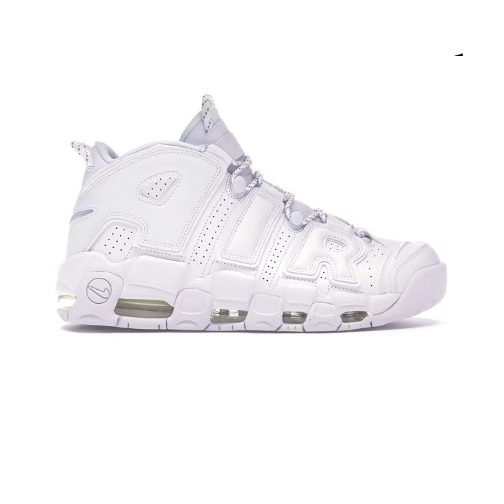 NIKE AIR MORE UPTEMPO TRIPLE WHITE