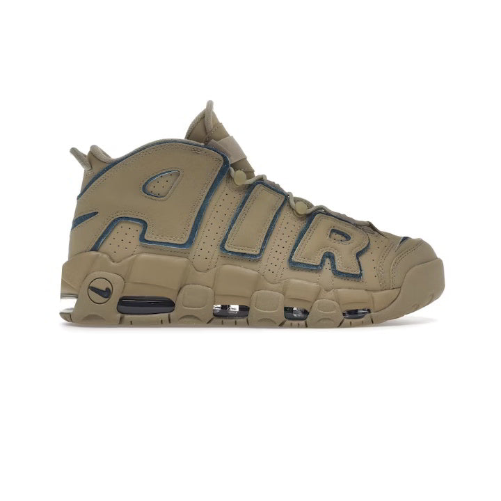 NIKE AIR MORE UPTEMPO 96 LIMESTONE VALERIAN BLUE