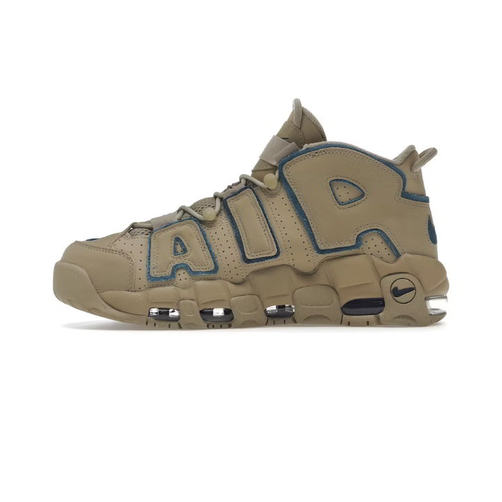 NIKE AIR MORE UPTEMPO 96 LIMESTONE VALERIAN BLUE