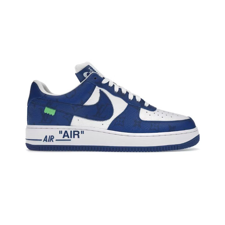 LOUIS VUITTON NIKE AIR FORCE 1 LOW BY VIRGIL ABLOH WHITE ROYAL