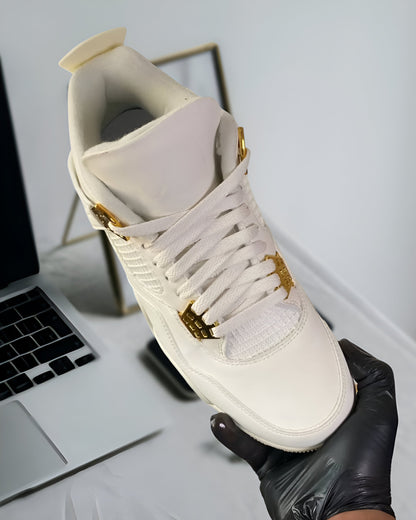 JORDAN 4 RETRO METALLIC GOLD