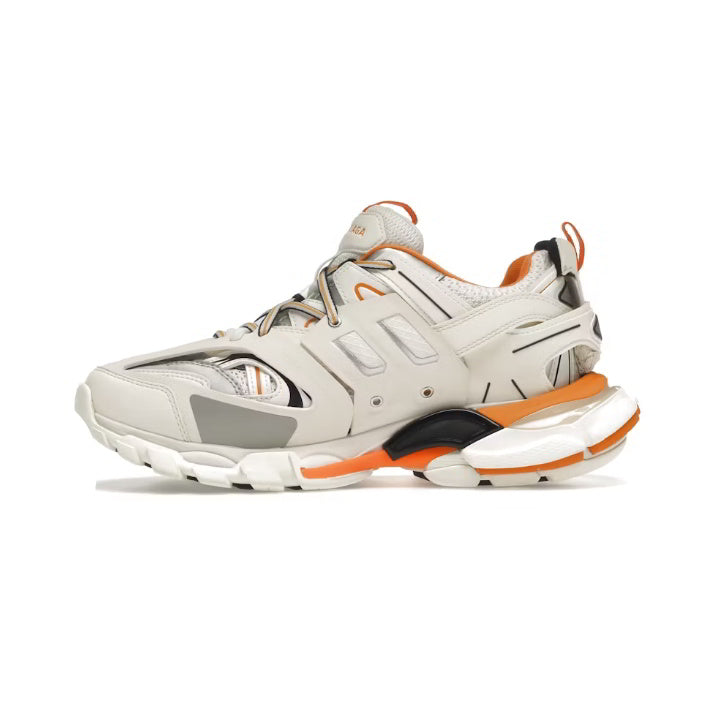 BALENCIAGA TRACK WHITE ORANGE