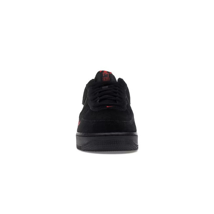 NIKE AIR FORCE 1 LOW MULTI-SWOOSH BLACK CRIMSON