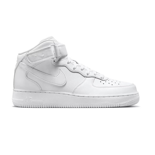 NIKE AIR FORCE 1 MID FRESH TRIPLE WHITE