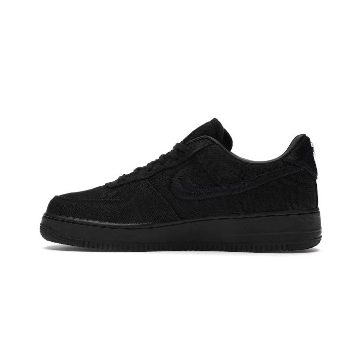 NIKE AIR FORCE 1 LOW STUSSY BLACK