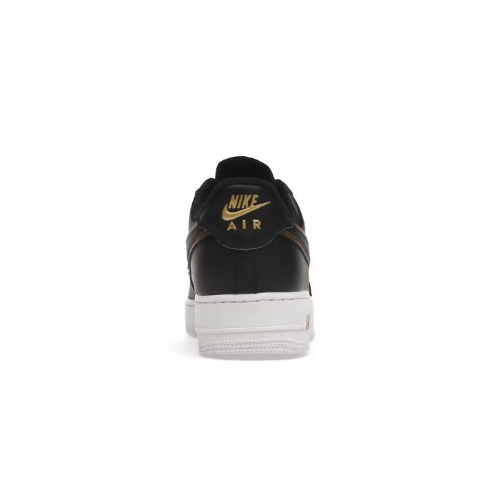 NIKE AIR FORCE 1 LOW '07 BLACK METALIC GOLD