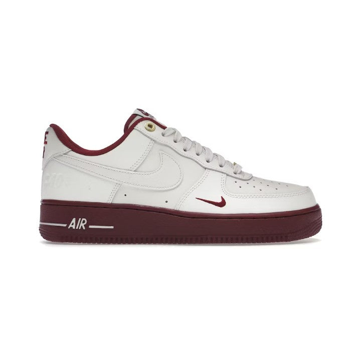 NIKE AIR FORCE 1 LOW '07 SE 40TH ANNIVERSARY EDITION SAIL TEAM RED (WOMEN'S)