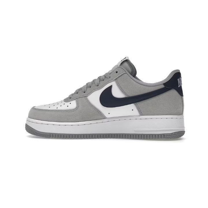 NIKE AIR FORCE 1 LOW '07 LIGHT SMOKE GREY MIDNIGHT NAVY