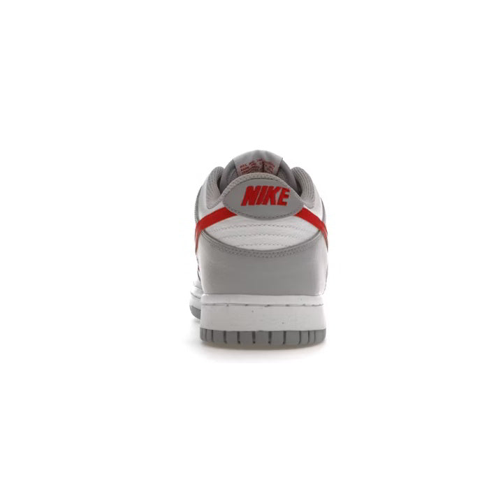 NIKE DUNK LOW WHITE WOLF GREY UNIVERSITY RED