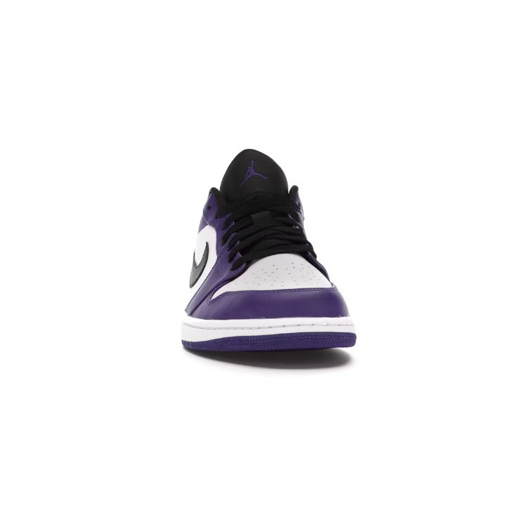 JORDAN 1 LOW COURT PURPLE WHITE