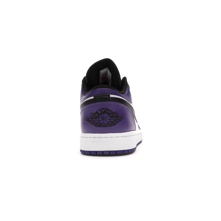 JORDAN 1 LOW COURT PURPLE WHITE