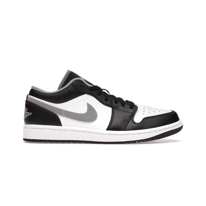 JORDAN 1 LOW BLACK WHITE GREY