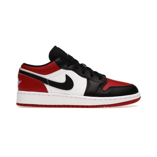 JORDAN 1 LOW BRED TOE