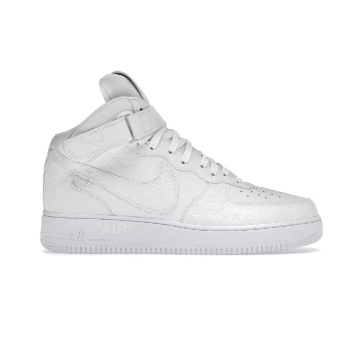 LOUIS VUITTON NIKE AIR FORCE 1 MID BY VIRGIL ABLOH WHITE