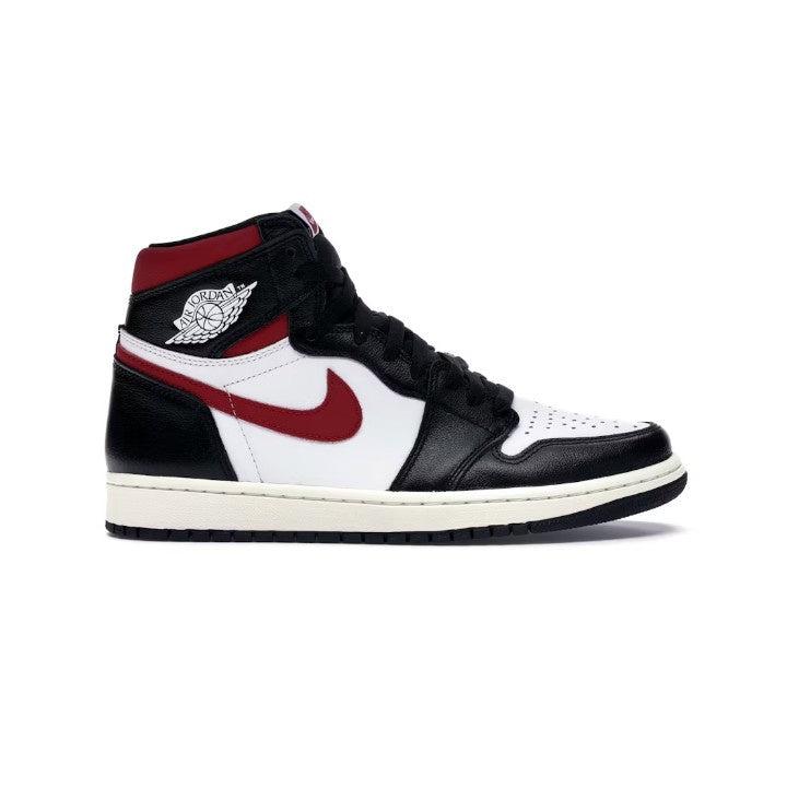 JORDAN 1 RETRO HIGH BLACK GYM RED