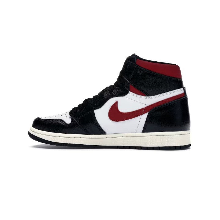 JORDAN 1 RETRO HIGH BLACK GYM RED