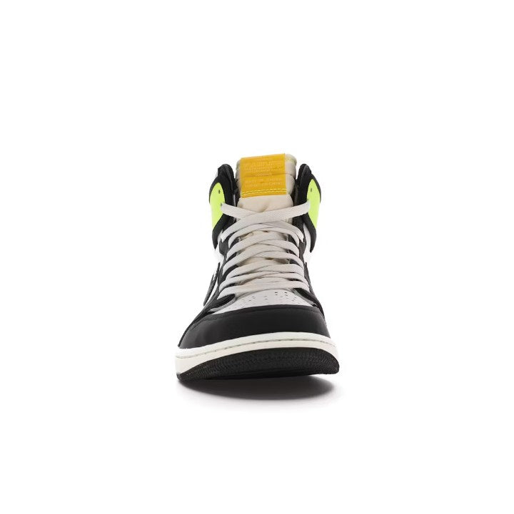 JORDAN 1 RETRO HIGH WHITE BLACK VOLT UNIVERSITY GOLD