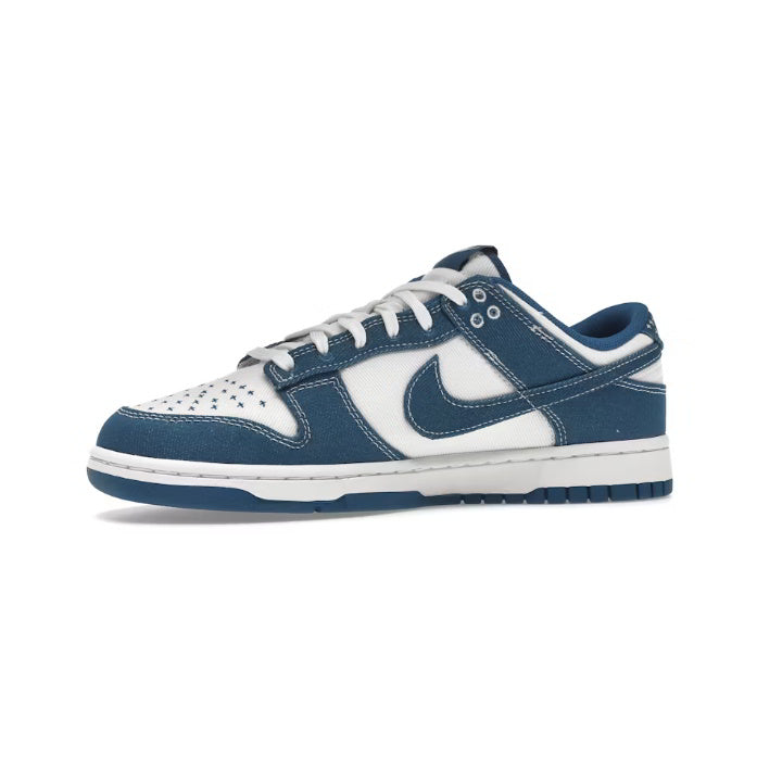 NIKE DUNK LOW INDUSTRIAL BLUE SASHIKO