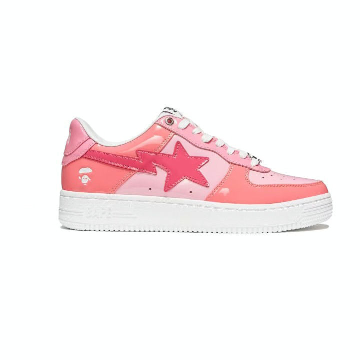 A BATHING APE BAPE STA LOW COLOR CAMO COMBO PINK