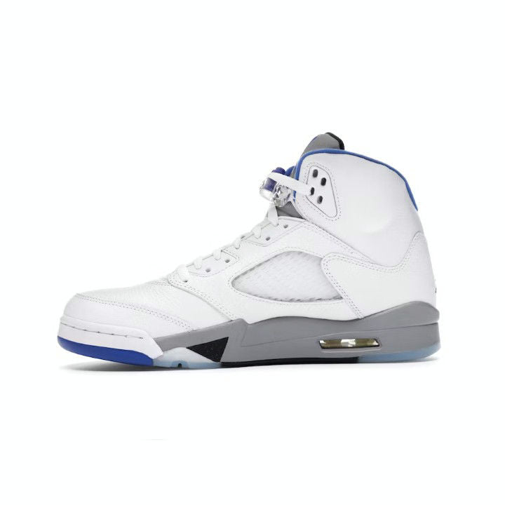 JORDAN 5 RETRO WHITE STEALTH