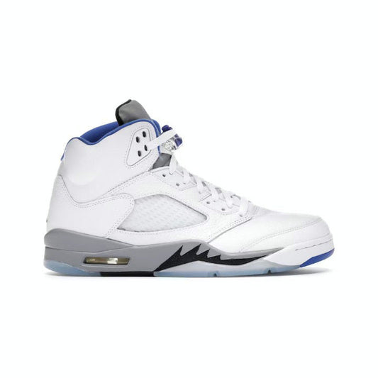 JORDAN 5 RETRO WHITE STEALTH