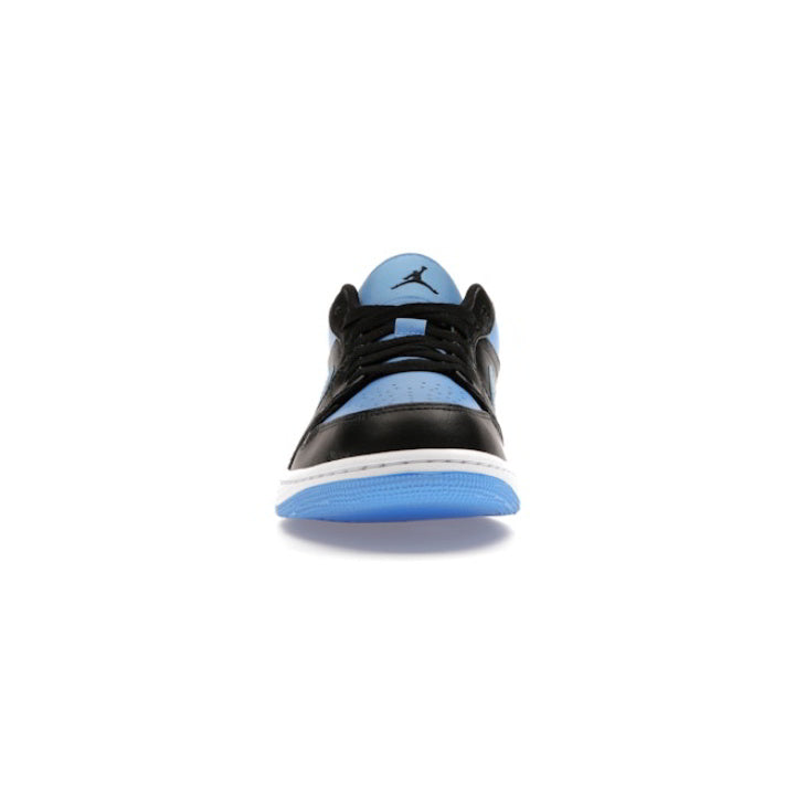 JORDAN 1 LOW BLACK UNIVERSITY BLUE