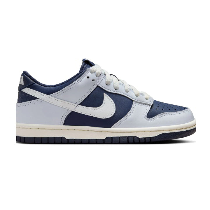 NIKE DUNK LOW FOOTBALL GREY MIDNIGHT NAVY