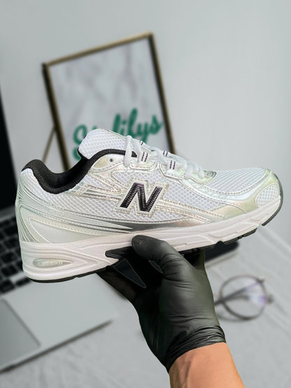 "NEW BALANCE 740V2  'WHITE SILVER METALLIC BLACK