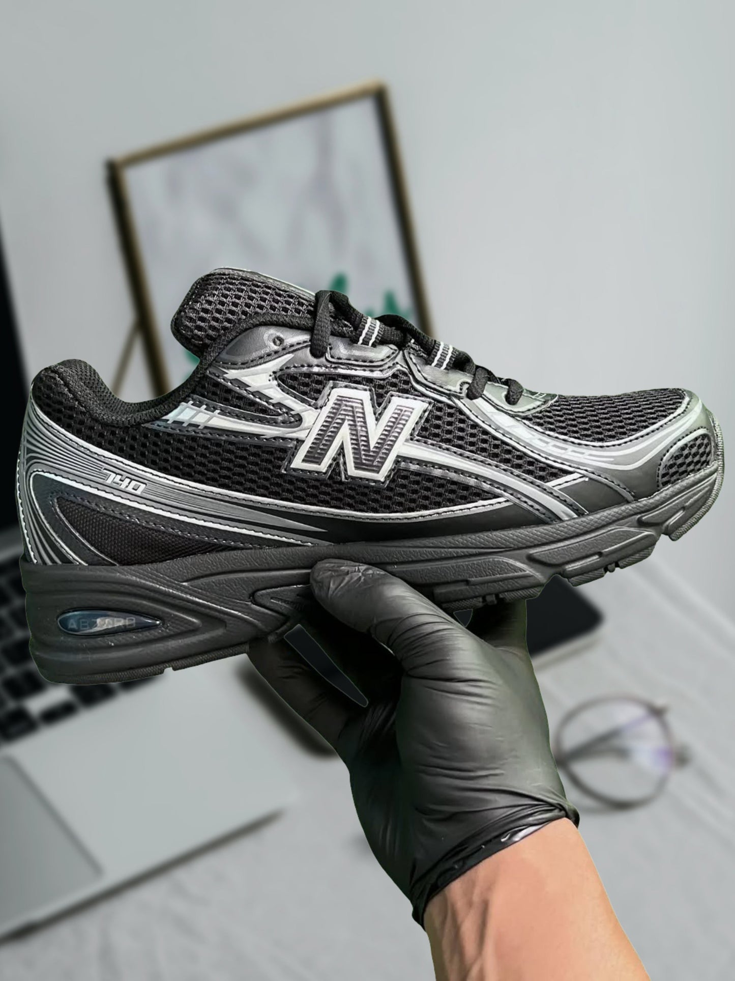 New Balance 740 “Black Grey Silver