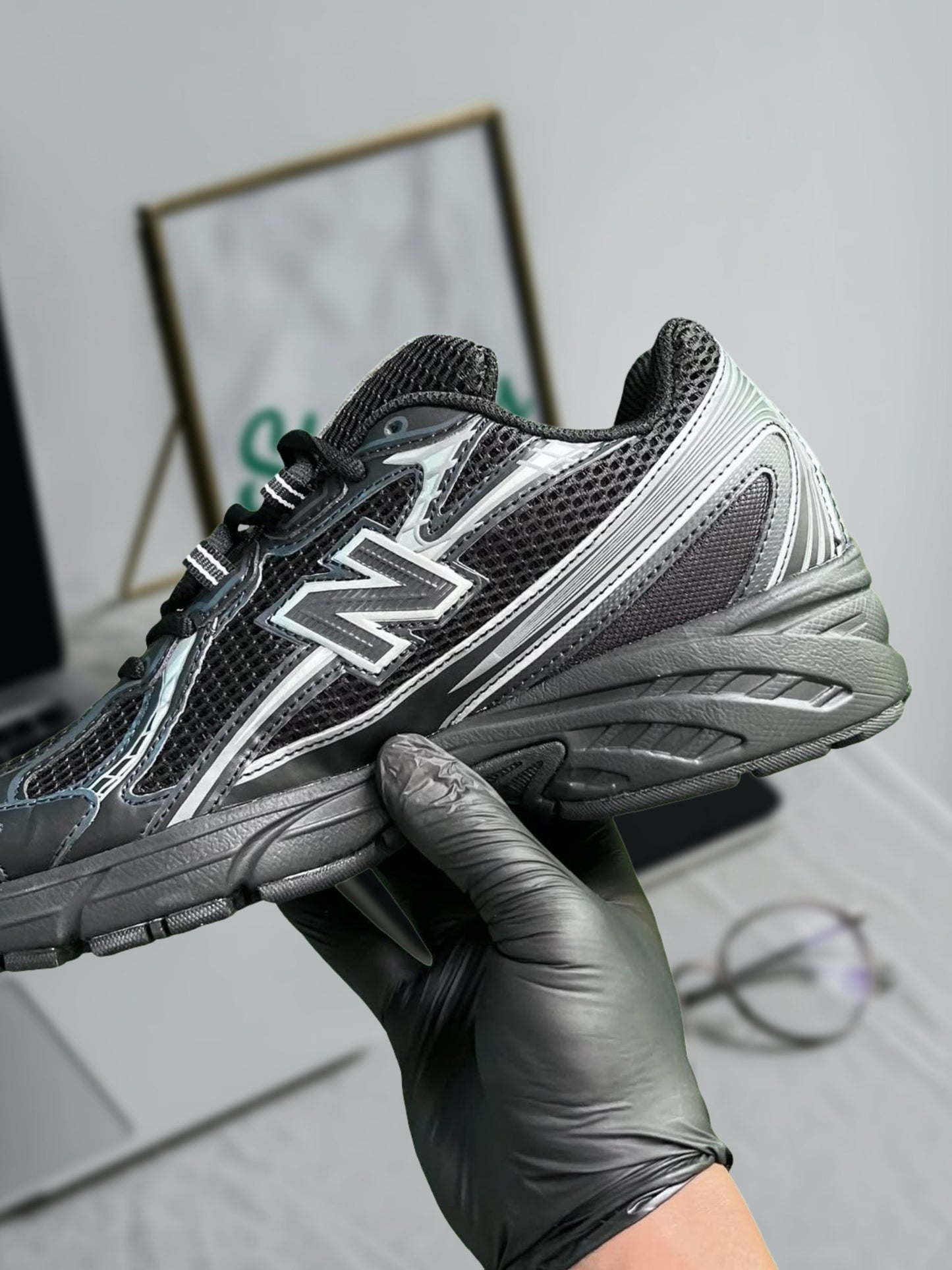 New Balance 740 “Black Grey Silver