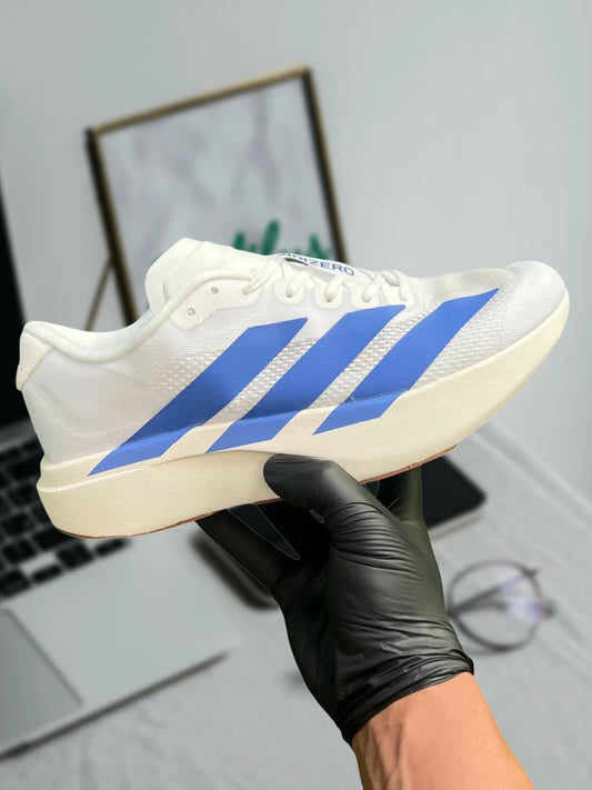 ADIZERO EVO SL "WHITE ROYAL BLUE