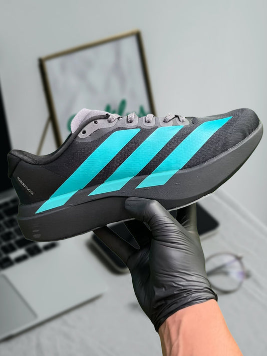 Adidas Adizero Evo SL “Core Black / Pure Teal / Grey Four”
