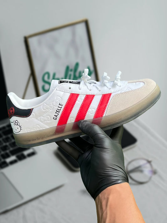 ADIDAS GAZELLE INDOOR X HELLO KITTY 50TH ANNIVERSARY”