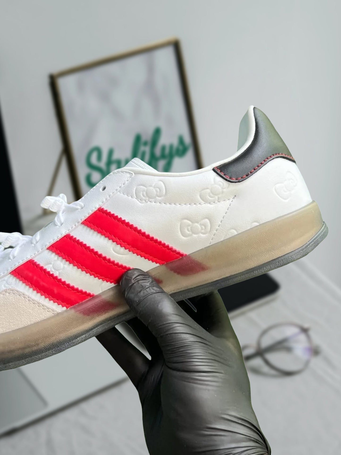 ADIDAS GAZELLE INDOOR X HELLO KITTY 50TH ANNIVERSARY”