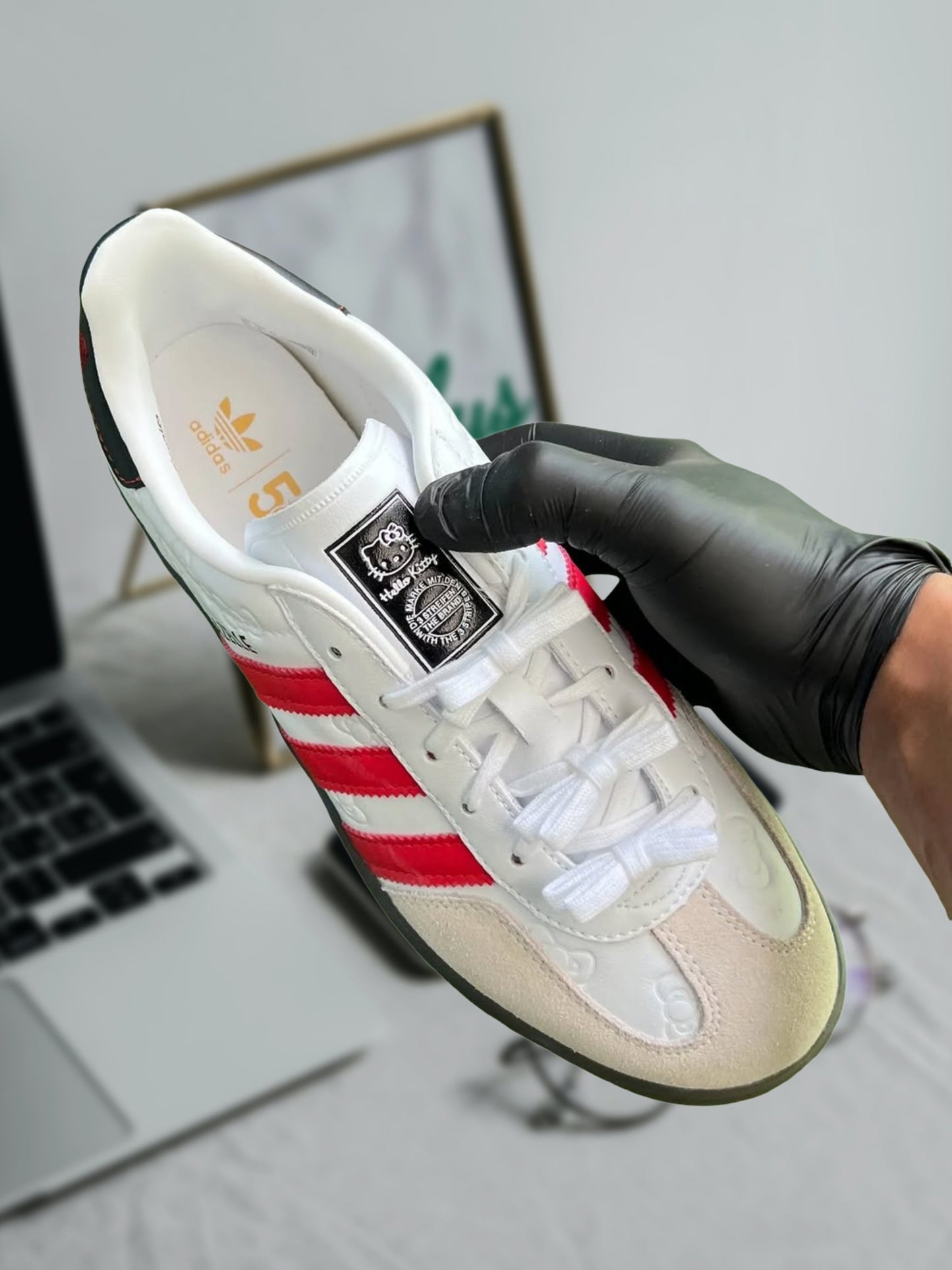 ADIDAS GAZELLE INDOOR X HELLO KITTY 50TH ANNIVERSARY”