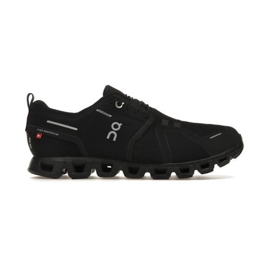 ON RUNNING CLOUD 5 WATERPROOF ALL BLACK