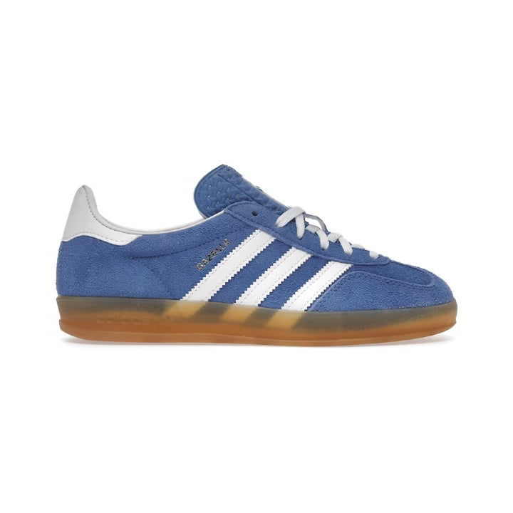 ADIDAS GAZELLE INDOOR BLUE FUSION GUM (WOMEN'S)