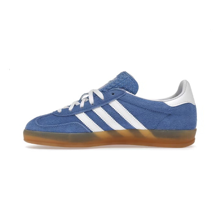 ADIDAS GAZELLE INDOOR BLUE FUSION GUM (WOMEN'S)