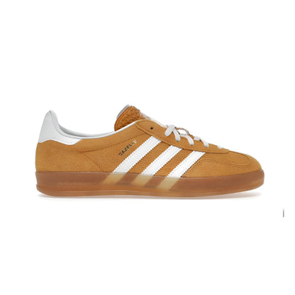 ADIDAS GAZELLE INDOOR ORANGE PEEL WHITE (WOMEN'S