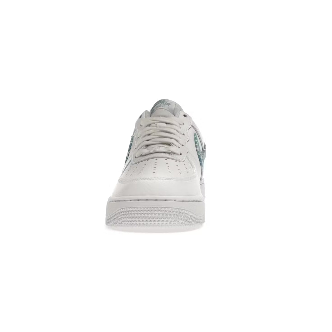 NIKE AIR FORCE 1 LOW '07 ESSENTIAL WHITE WORN BLUE PAISLEY (WOMEN'S)