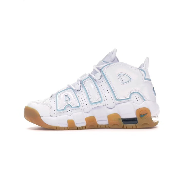 NIKE AIR MORE UPTEMPO WHITE AQUA GUM