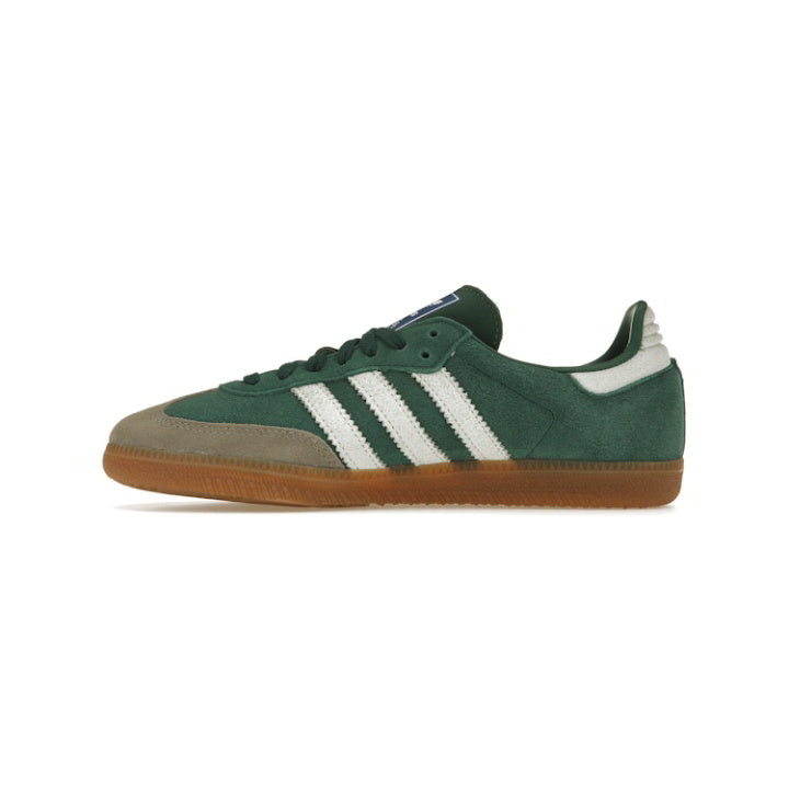 ADIDAS SAMBA OG COLLEGIATE GREEN GUM GREY TOE