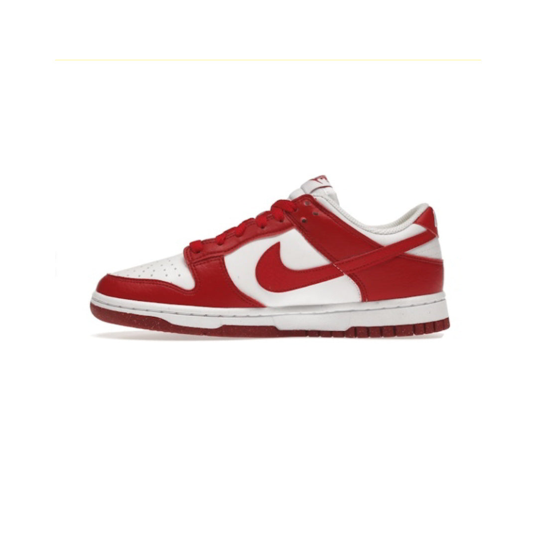 NIKE DUNK LOW NEXT NATURE WHITE GYM RED